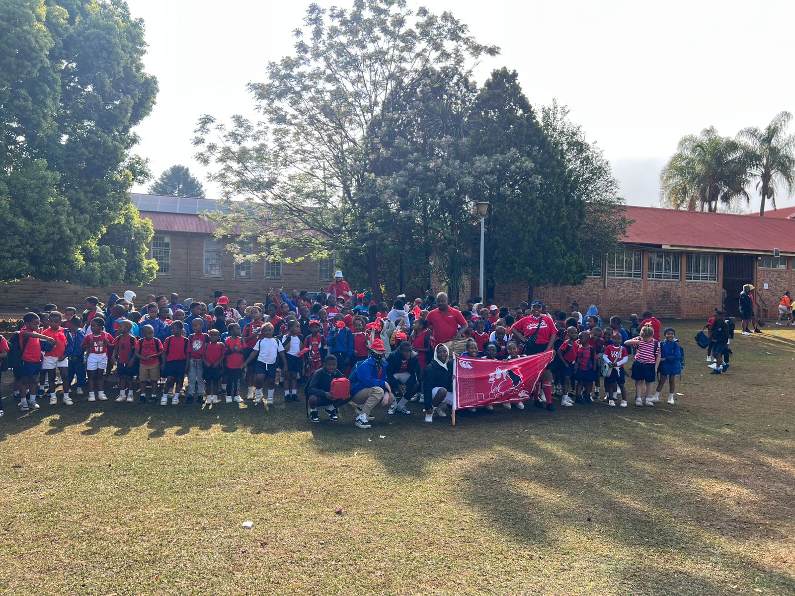 Lions house athletics competition winners at Paulpietersburg Primary School